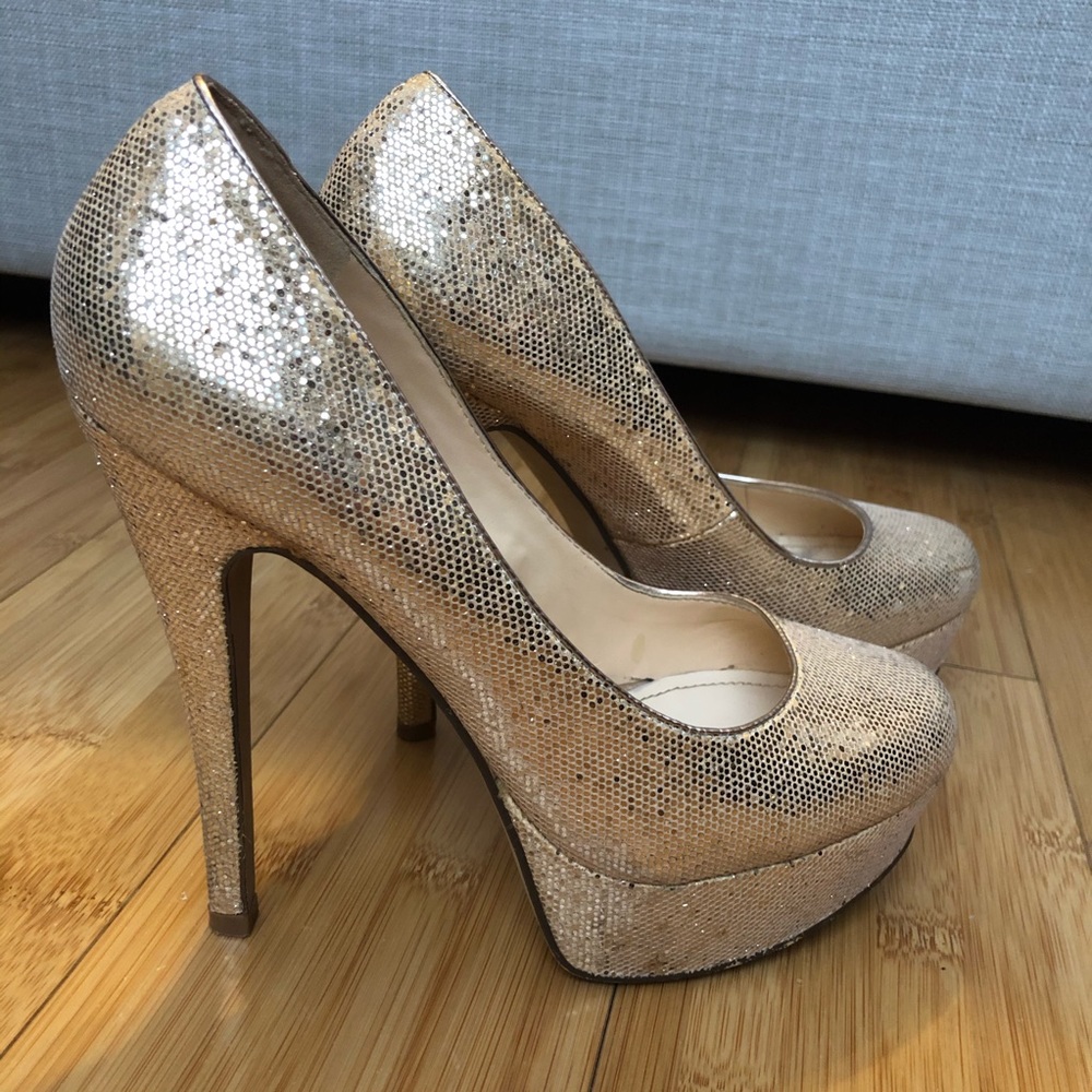 ALDO Sparkly Heels Capecoral Size 38 (US 8)